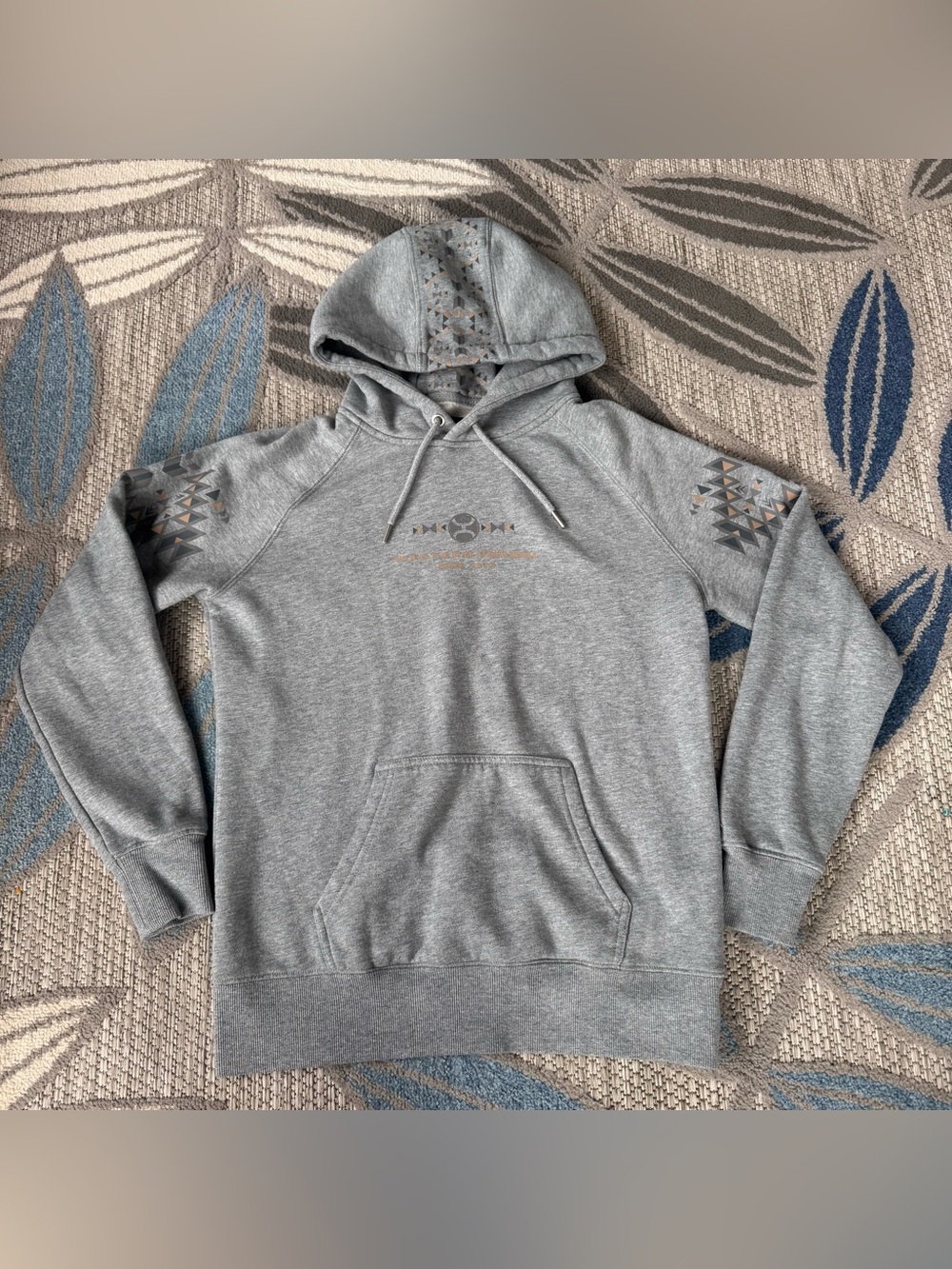 Hooey Women’s Eldorado Western Original‎ Aztec Geometric Hoodie Size Small